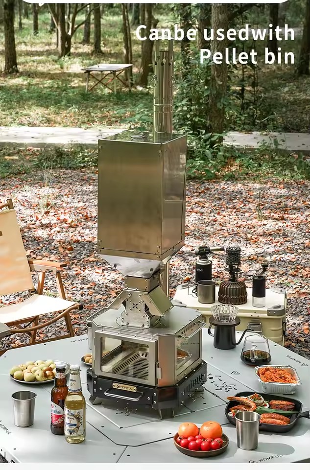 HOMFUL Portable Firewood Stove - огляд і ціна Home Cooking Meals