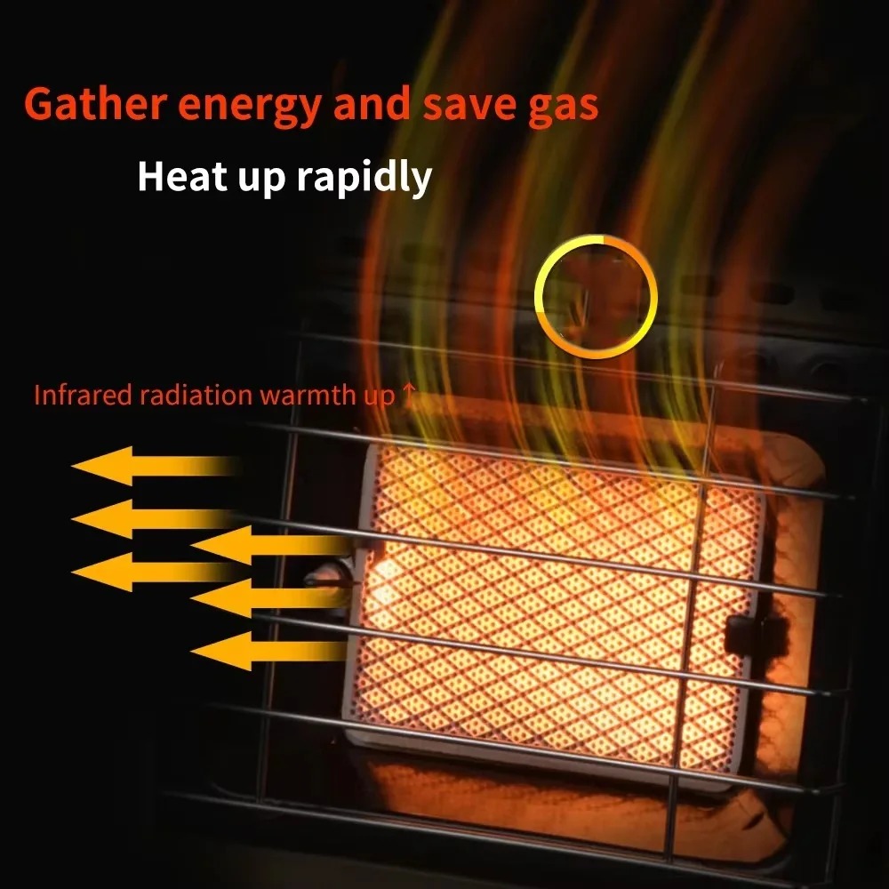 Portable 1.5KW Gas Stove Heate - огляд і ціна Home Cooking Heater