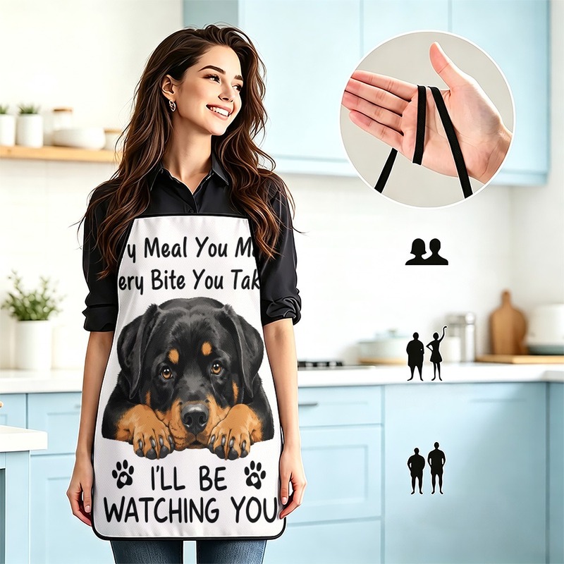 1PC【Apron】2DFlat effect，Fun Ro - огляд і ціна Home Cooking By Food