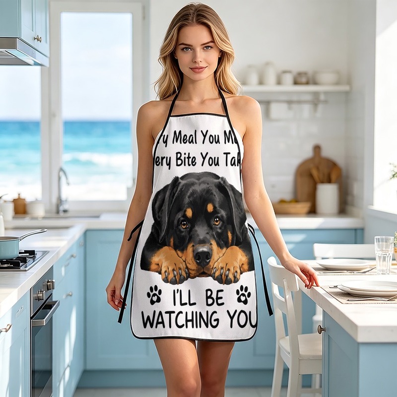 1PC【Apron】2DFlat effect，Fun Ro - огляд і ціна Home Cooking By Food