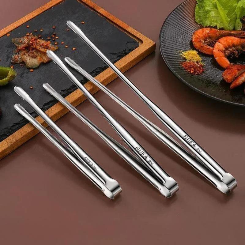 Stainless Steel Cooking Tongs  - огляд і ціна Home Cooking Meals