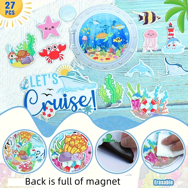 27pcs Ocean Adventure Refriger - огляд і ціна Home Cooking Adventures